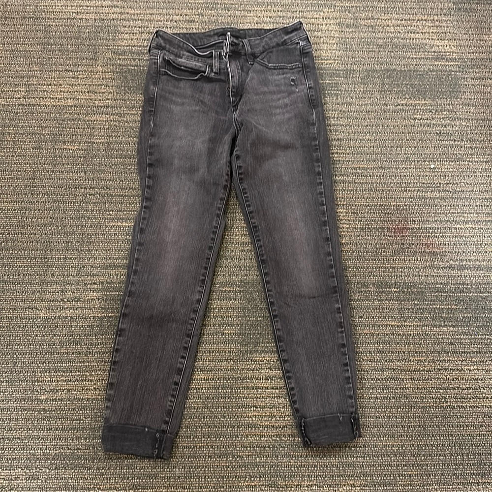 UNIQLO Dark Gray Skinny Jeans